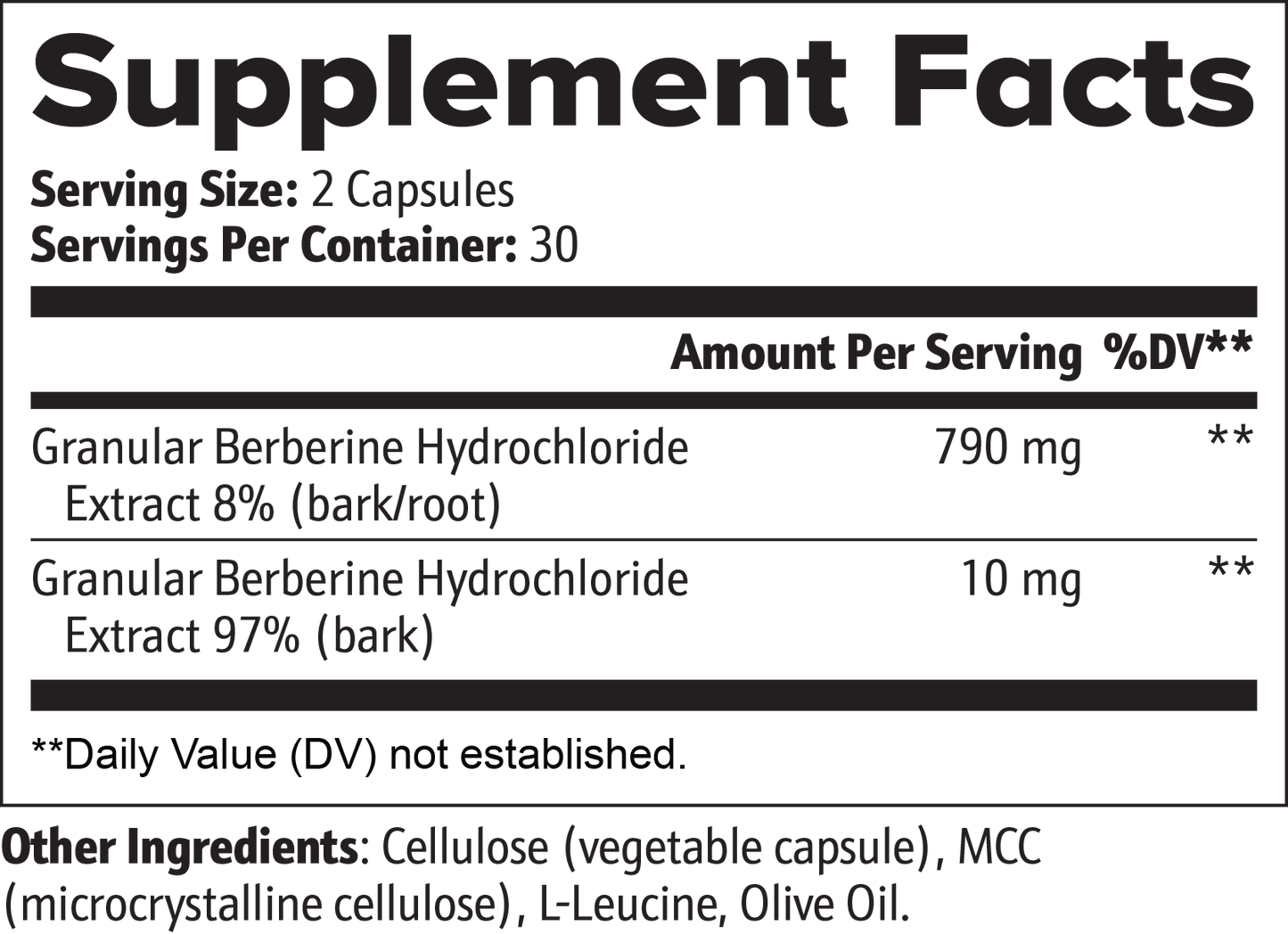 HerRelief Berberine capsules
